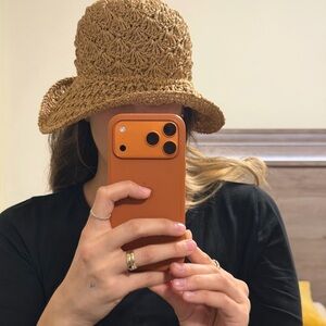 Banana Republic Brown Woven Hat